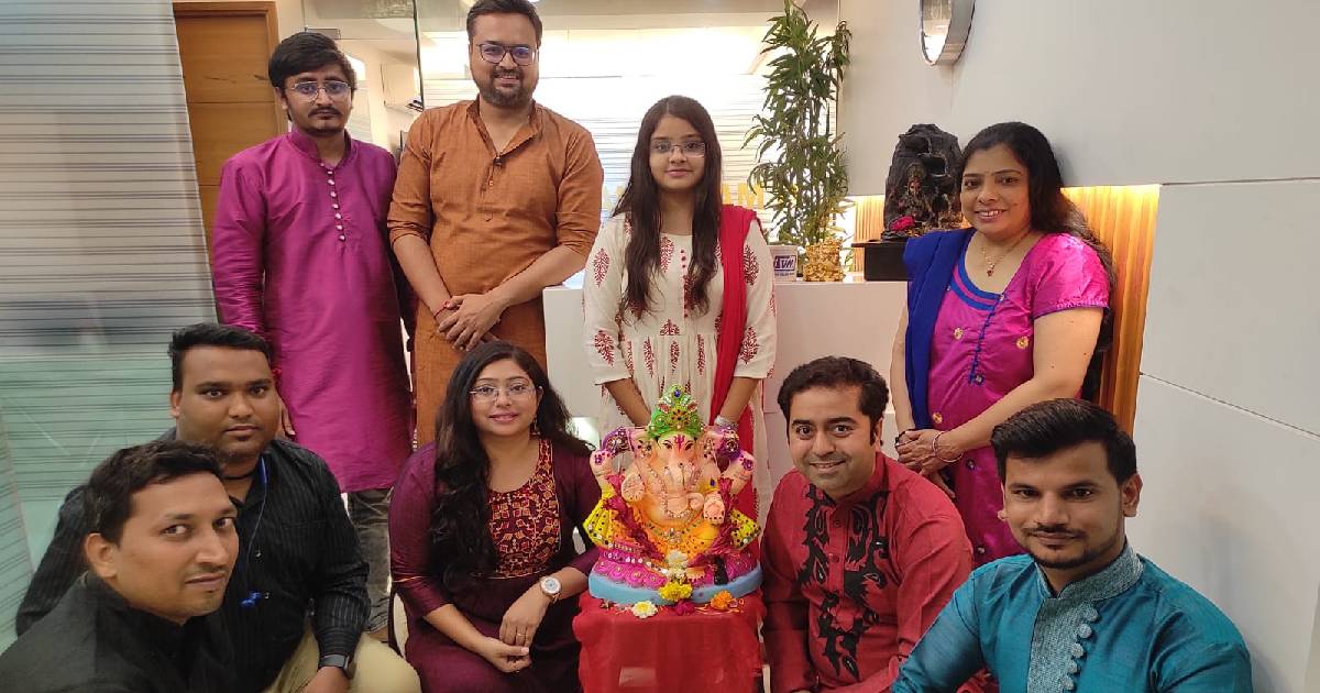 TVM Communication celebrates Ganesh Chaturthi
